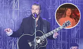 Fan de Ricardo Arjona se quita la ropa durante concierto para cantar “Desnuda”