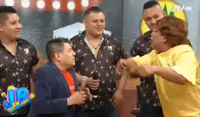 Dilbert Aguilar parodia lo ocurrido con Milagros Leiva en “JB en ATV”