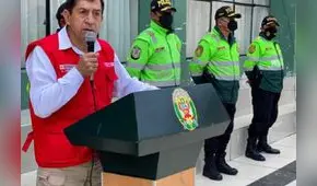 Puno: ministro del Interior destacó la incautación de 81 armas de fuego y contrabando