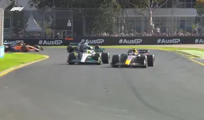 Ya es costumbre: el espectacular adelantamiento de Checo Pérez ante Lewis Hamilton