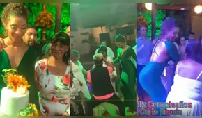 Carla Rueda celebró su cumpleaños a lo grande con la presencia de orquestas