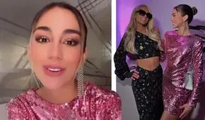 Luana Barrón se luce con Paris Hilton en lujosa fiesta: “¡Eres increíble!”