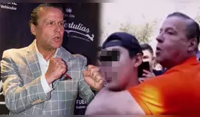 Alfredo Adame es captado dando clases de defensa personal a jóvenes en las calles