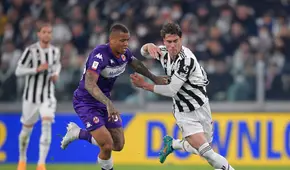Juventus clasificó a la final de la Copa Italia tras vencer 2-0 a la Fiorentina
