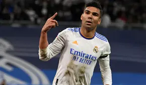 Casemiro casi descartado para el duelo de ida contra Manchester City