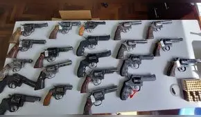 Arequipa: Sucamec incauta 21 armas de fuego a empresa de seguridad privada 