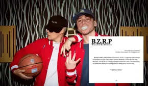 Paulo Londra y Bizarrap anunciaron sesión imitando gráfica de Michael Jordan