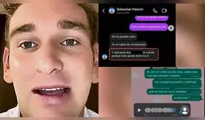 Sebastián Palacín: mujer revela conversaciones y audios que confirmarían agresión sexual