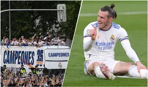 Real Madrid celebra su título número 35 de LaLiga y Bale se pronuncia sobre su ausencia