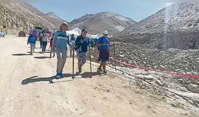 Peregrinaje a la Virgen de Chapi después de dos años