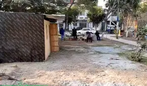 SJL: vecinos denuncian que parque habría sido lotizado para la construcción de una casa