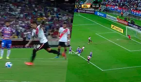 ¡Llegó la igualdad! Enzo Fernández pone el 1-1 para River Plate ante Fortaleza