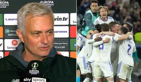 Mourinho y su amor por el Real Madrid: “Un club que tengo en el corazón. Grande, Real”