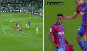 Un regreso con jerarquía: Ansu Fati marcó el primero del Barcelona ante Real Betis