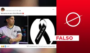 No, el cantante Jesús Miranda, alias ‘Chyno Miranda’, no falleció el 1 de mayo, como indica viral