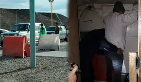 Pidió ir al baño en puesto de control y agentes descubrieron que tenía orden de captura