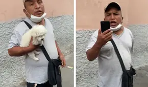 Regidor de Lima es amedrentado por vendedor dedicado al tráfico de animales