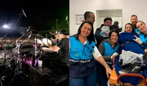 Mujer dio a luz durante el concierto de Metallica en Brasil 