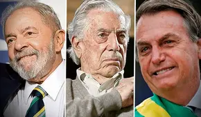 Mario Vargas Llosa: Entre Bolsonaro, con payasadas, y Lula, prefiero a Bolsonaro