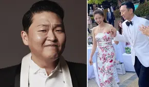 PSY cantó en la boda de Son Dam Bi y esposo de la famosa sorprendió con pasos de baile
