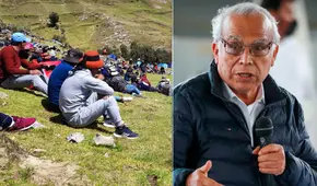 Las Bambas: Aníbal Torres llegará este jueves a Apurímac para reunirse con comuneros