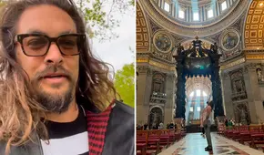 Jason Momoa se disculpa por su polémica visita a la Capilla Sixtina
