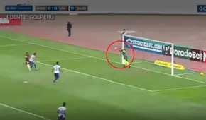 Le quitó el grito de gol: la increíble atajada de Heredia a Quintero en el Mansiche