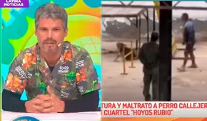 Pancho Cavero indignado por supuesto maltrato animal en cuartel militar: “Es crueldad. No hay excusa”