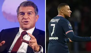 Joan Laporta descartó el fichaje de Mbappé por la astronómica cifra que pide