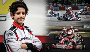 Mariano López, el niño peruano comparado con Senna que compite en el equipo de ‘Checo’ Pérez