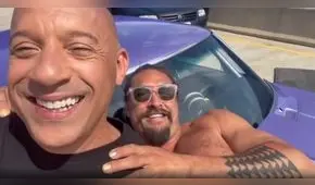 “Rápidos y furiosos” 10: Jason Momoa muestra su veloz auto junto a Vin Diesel