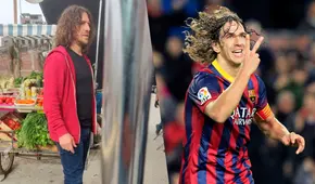 El exdefensa Carles Puyol, ídolo del Barcelona, llegó a Lima y visitó San Juan de Lurigancho