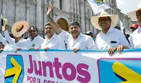 Arequipa: hermano de precandidato Víctor Hugo Rivera le reclama propiedad de logo partidario