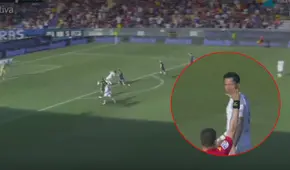 Lapadula cayó en el área, pero el árbitro decidió no cobrar penal para el Benevento