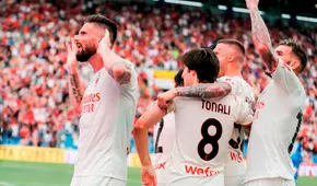 ¡AC Milan campeón de la Serie A después de 11 años! Ganó 3-0 a Sassuolo y levantó el scudetto