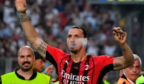 ¡Todo un personaje! Ibrahimovic celebró el título del Milan con puro y champagne