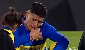 Marcos Rojo fuma tras salir campeón con Boca Juniors y le responde a sus críticos