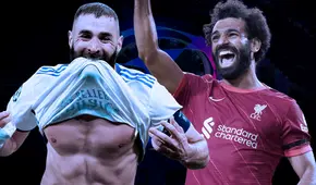 Goles no faltarán: así llegan Mo Salah y Benzema a la final de la Champions League