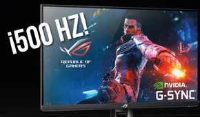¡Gráficos increíbles! Nvidia y Asus lanzarán el primer monitor gamer de 500 Hz