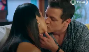 Gino Pesaressi protagoniza escena de beso con Stephanie Orúe en “Maricucha”