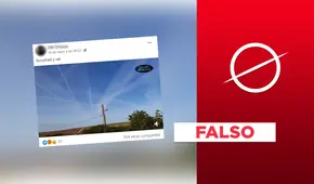 No, este video no muestra a aviones esparcir “estelas químicas” para controlar el clima