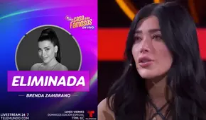 Brenda Zambrano fue eliminada de “La casa de los famosos 2″ 