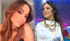 Anitta celebra show de Camila Cabello en la final de la Champions League 2022: “Te quiero”