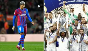 El frío saludo del FC Barcelona al Real Madrid tras la final de la Champions League