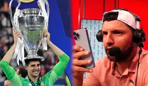 ‘Kun’ Agüero ‘vacila’ a Courtois con audio de felicitación tras ganar la Champions League