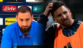 Donnarumma sueña con derrotar a Messi: “Tenemos que preparar muy bien el partido”