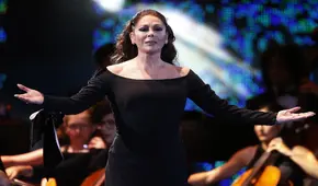 Isabel Pantoja llegó a Lima para su show, tras concierto en Chile