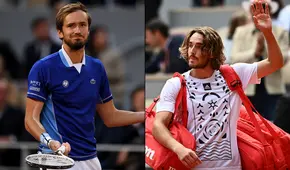 Batacazos en Roland Garros: Medvédev y Tsitsipás fueron eliminados