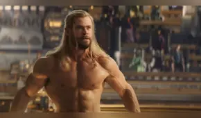 “Thor: love and thunder”: escena sin camisa de Chris Hemsworth es la parte más reproducida del tráiler