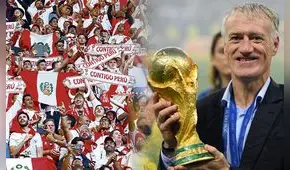 Didier Deschamps se rinde ante la barra de la selección peruana, según Pedro García